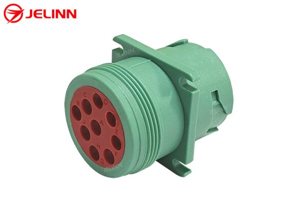 Green Type 2 Deutsch 9 Pin J1939 Male Plug Connector with 9 PCS of Pins
