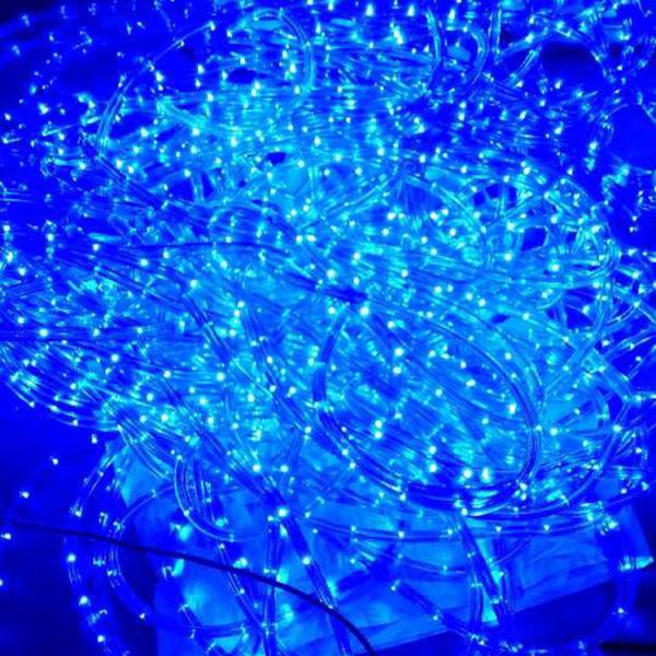 2016 hot sale 2 wires round LED flexible Neon rope light red/yellow/green/blue color