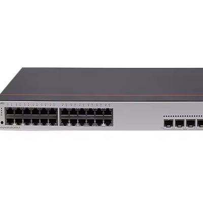 S5735-S24T4XE-V2 Enterprise CloudEngine Switches de rede Stock e 24 portas 10/100/1000