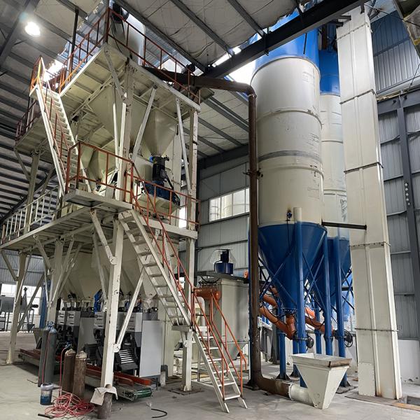 100 Tonnes Cement Storage Tank 80 Ton Concrete Plant Silo White Blue