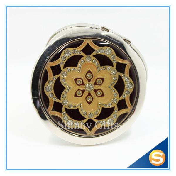 Shinny Gifts Custom Personalized Pocket Cosmetic Mirror Promotional Cosmetic mirror