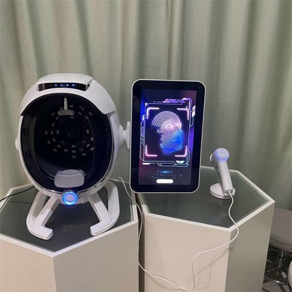 RGB UV Skin Analysis Machine 2X Magnification Camera Face Skin Analyzer For Windows