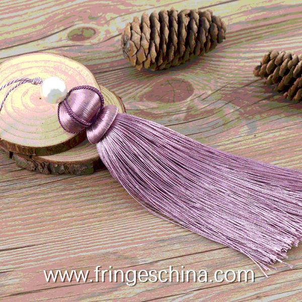 Colorful classical wholesale chinese tassels trimming fringe for bookmark