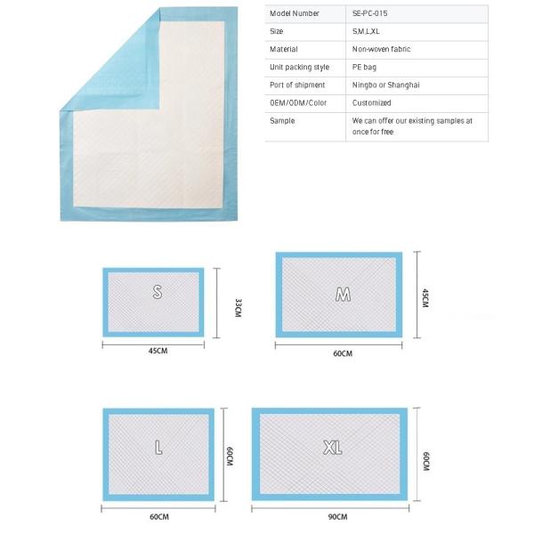 Non Woven Pet Pee Pad