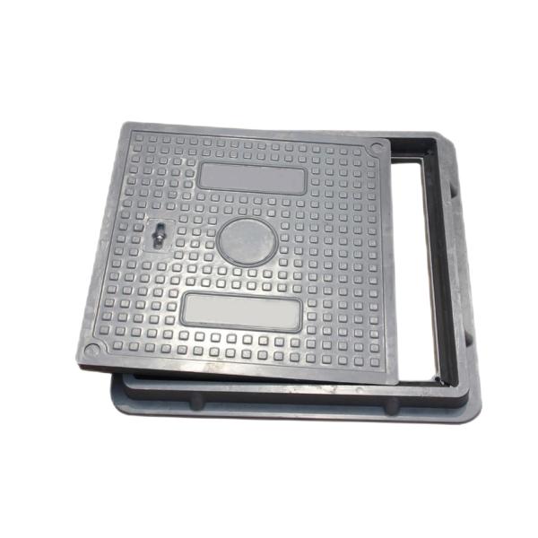 UV Resistance Composite Manhole Cover Embedded/Frame And Cover Installation Method with Composite Materials