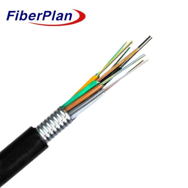 2-144 Core Aluminum Tape Layer Stranded Loose Tube Outdoor Cable GYTA