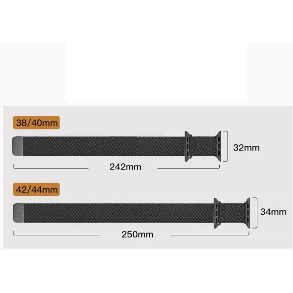 Подгонянный нержавеющей сталью браслет умного фитнеса отслежывателя 42mm 44mm дозора умный