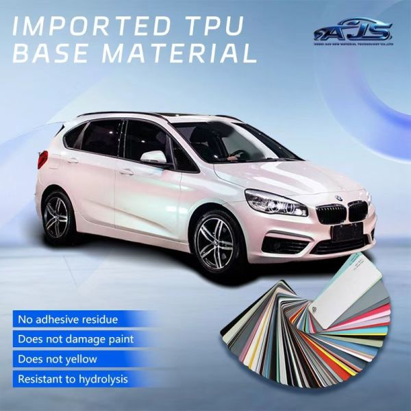 Crystal Clear TPU Paint Protection Film with Heat-Activated Self-Healing, High Scratch Resistance, and 5-10 Years Durability