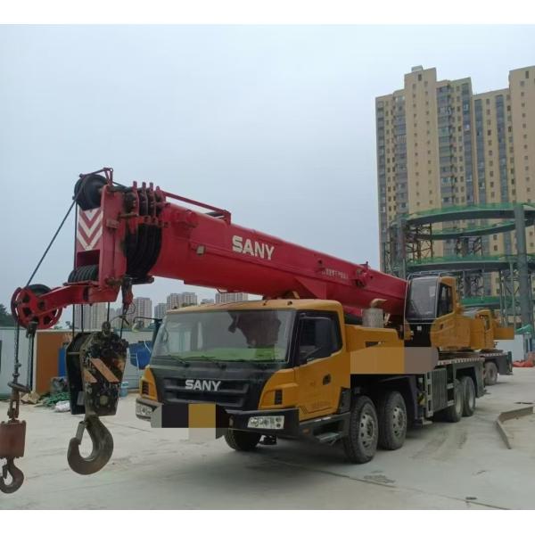 High Efficiency Used Mobile Cranes 50 Ton 2021 Model Sany STC500E5