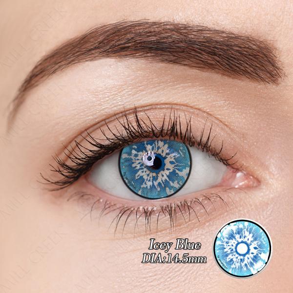 Cosmetic Blue Contact Lenses For Eye Popular Lense Eye Color Cosplay Colors