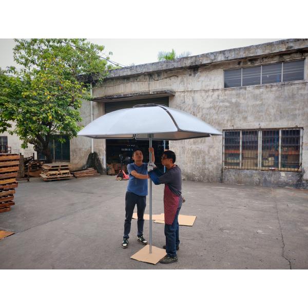 Paraguas de aluminio para uso comercial