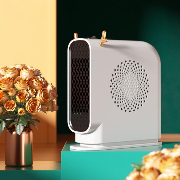 Installation PORTABLE Winter Indoor 500W Mini Desktop Retro Electric Heater Household