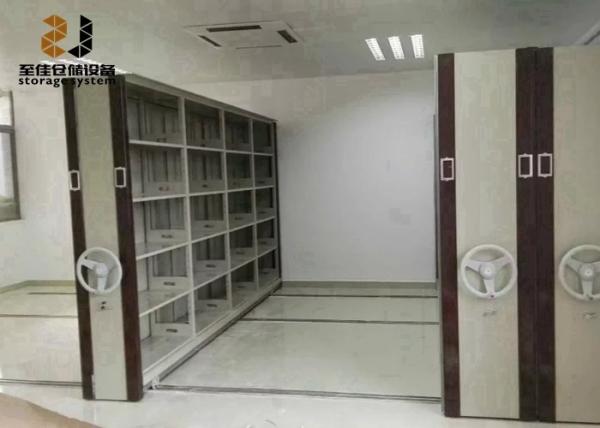 Sistema de armazenamento de arquivos de revestimento em pó, biblioteca móvel, estantes com fechadura de segurança