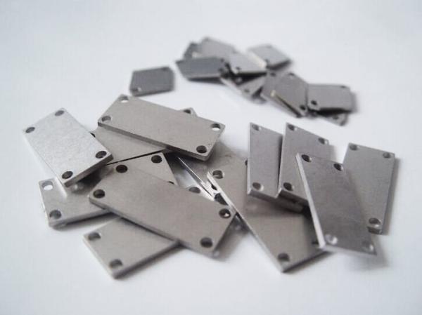 Laser Diode Tungsten Copper Heat Spreader , Low Void WCu Heat Sink Base Plate