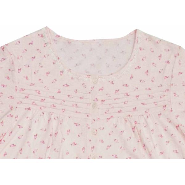 Oversized Ladies Cotton Nightgowns , Button Down Pajama Dress Short Sleeve