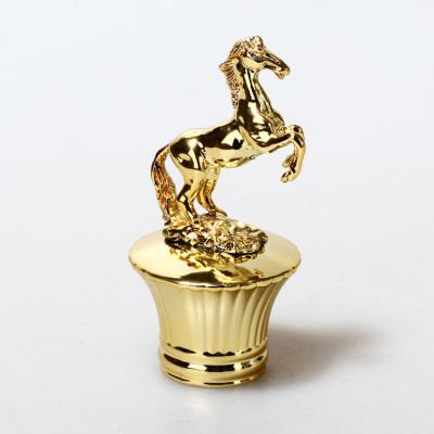 Free Design Free Sample OEM Perfume Cap Gold-Plated Remy Martin Perfume Cap