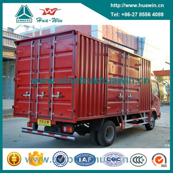 Sinotruk HOWO 4x2 3 Ton China Right Hand Drive Mini Mobile Van Truck