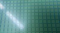 Trous de poinçonnage UV de plat de verre de quartz/borosilicate 4,4 x 4,4 x 0.5mmt