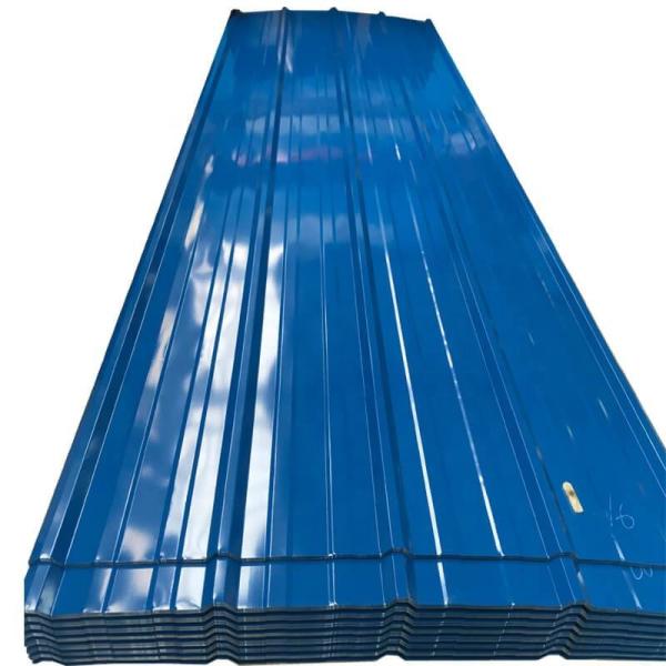 Metal Zinc Corrugated Steel Roofing Sheet Color Coated DX51D 1500mm