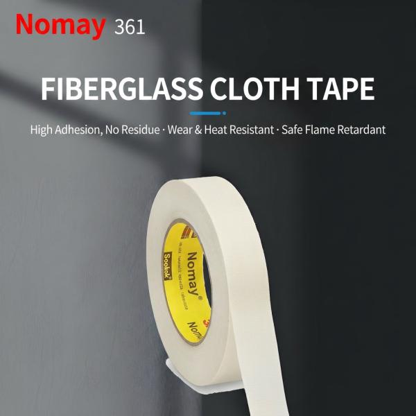 Flame Retardant High Temperature Glass Cloth Tape for Electrical Insulation in Motors and Transformers