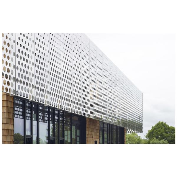 1mm Thick Perforated Metal/Aluminum Perforated Sheet/Perforated Net With Round Hole Shape