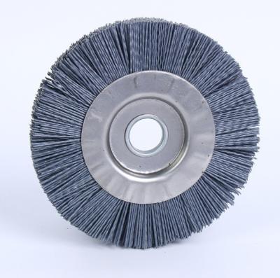 Scrubbing OD150 Abrasive Nylon Wire Wheel Brush Industrial grade