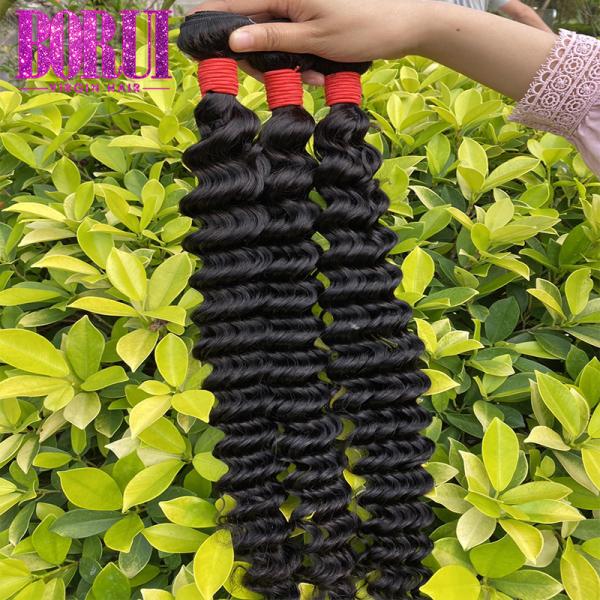 100% Unprocessed Cuticle Aligned Hair Vendors , Loose Deep Wave Peruvian Hair