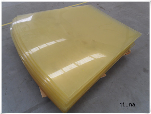 Смажьте стареть листа/доски упорного полиуретана Pu пластичного резиновый упорный