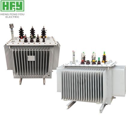 S11 Series Fully Sealed Type Transformer High Efficiency Oil Immersed Cooper Winding Material