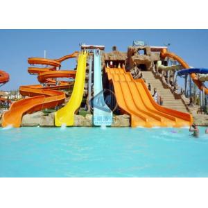 Toboggan aquatique de parc d'attractions anti-ultraviolet et antirouille
