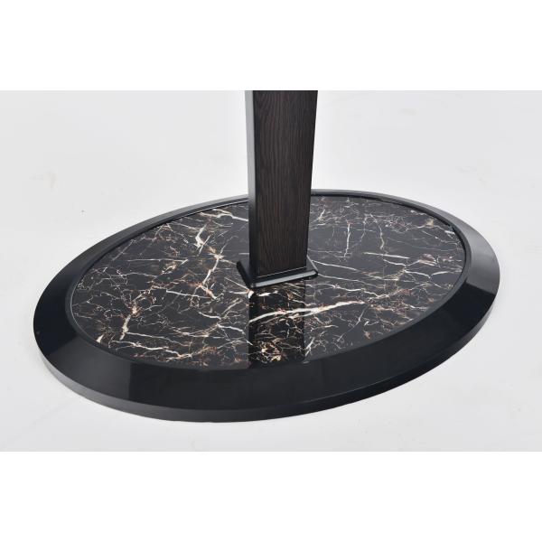 Vertical 1290x460mm Poster Display Stand Black V Stand Steel Plate