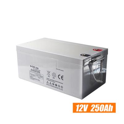 250Ah Solar Rechargeable Batteries , Deep Cycle Lead Acid Battery For Solar