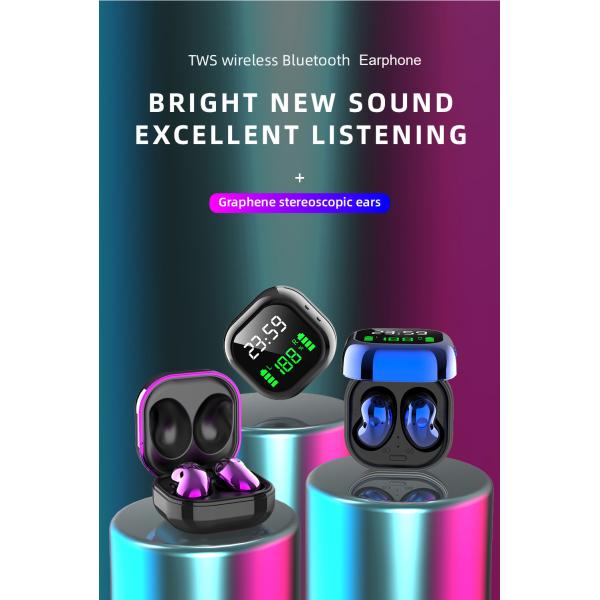 Iphone 5.1 Bluetooth Earphones For Running 38mAh Battery True Wireless Earbuds TWS