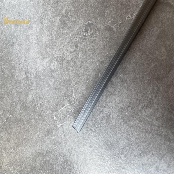 AISI Stainless Steel Tile Trim Hairline Finished Thickness 0.6MM