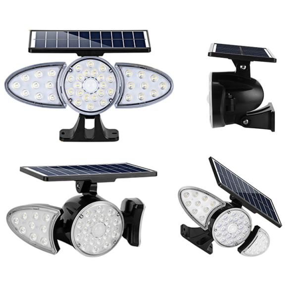 6000K  Motion Sensor Solar Pathway Lights