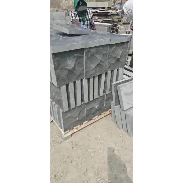 Residential High Hardness Natural Green Sandstone Slabs 900 X 600