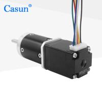 o micro NEMA 8 de 18mNm 20mm alinhou o motor de etapa diminuto da C.C. do motor deslizante