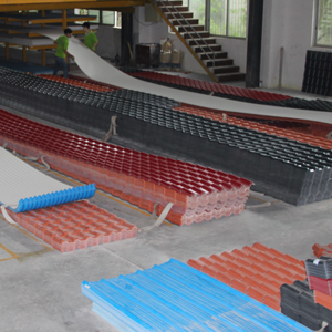 PVC Roof Tiles 1.0mm-3.0mm Thickness 20-Year Warranty Weather Resistant