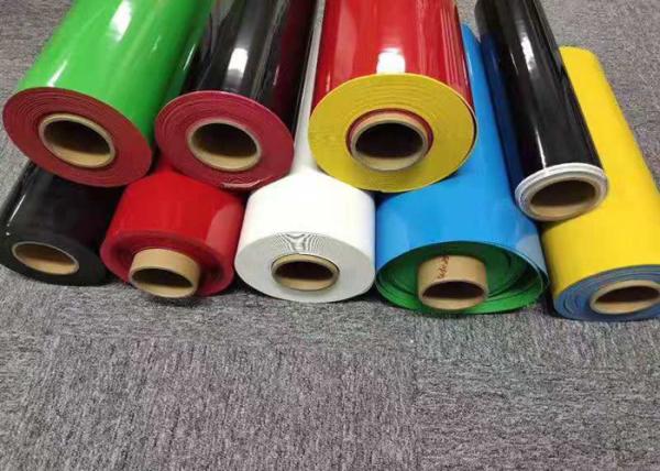 OEM Design Heat Imprint Foil , Thermo Film Heat Transfer Vinyl Roll