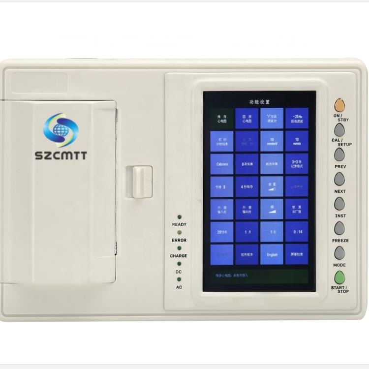 Cheap health care ecg machine medical medical electrocardiogram ecg machine CE approved factory ecg machine for hospital