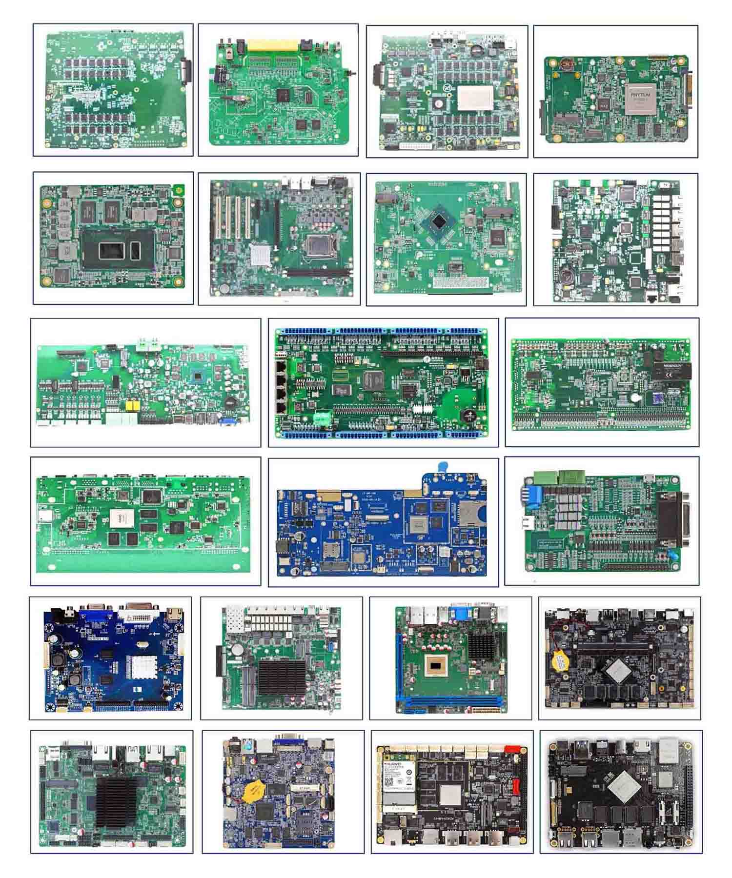 Профессиональные 2 гибкого слоя укрепления монтажной платы 0.1mm PCB FPC