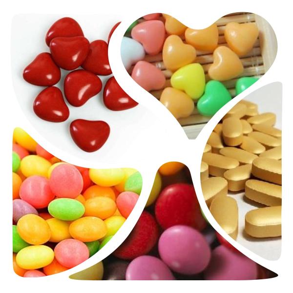 Поставлять воздуха жары Coater лакировочной машины конфеты фильма продтовара органический