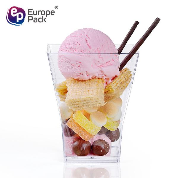 Disposable cheap wholesale  mini plastic dessert cups for sale