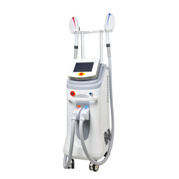 Vertical Dual Handle DPL Painless Salon Skin Treatment Beauty Equipment