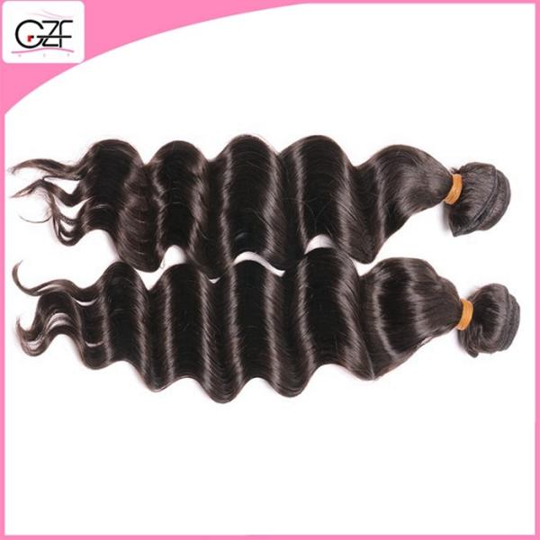 Natural Color Brazilian Virgin Deep Wave Hair Wholesale Price Cheap Unprocessed Hair