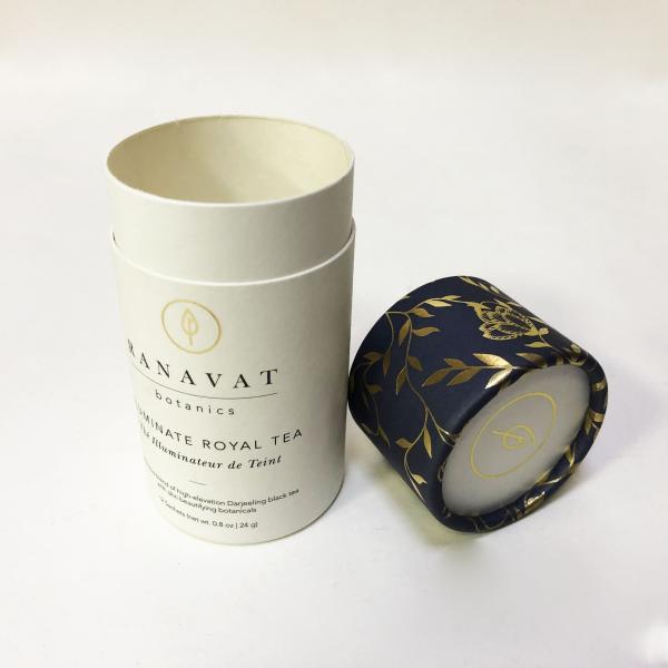 CBD смазывают Dia 100mm CMYK печатая упаковку трубки подарка