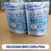 Chemical-Resistant Stand Up Pouches For Laundry Detergent Pods Packaging With Sealed And Custom Printing Function.
