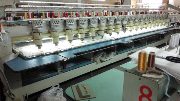 High Efficiency Used Barudan Embroidery Machine Multi Needle For Cap T Shirt