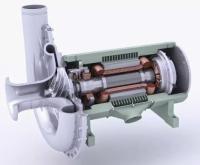 Économie d'énergie élevée Lévitation magnétique Souffleur à soufflage Processus d'aération de soufflage Traitement des eaux usées