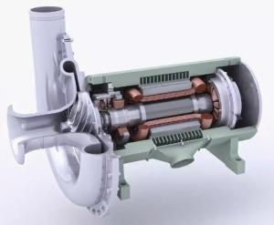 Magnetic Levitation Bearings No Mechanical Contact Increased Reliability And